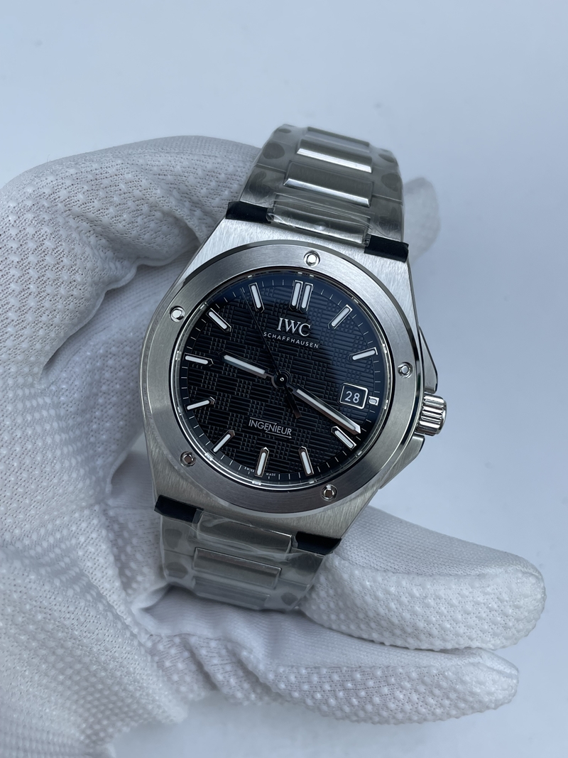 (준비완료/특급배송/)NO.2539/V7공장 IWC 인제니어 블랙다이얼 브레이슬릿
